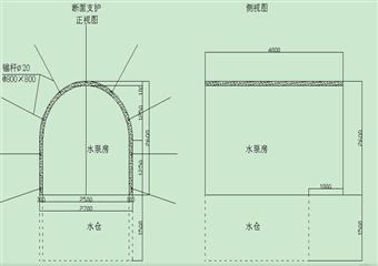 轉載巷施工臨時水倉安全技術措施