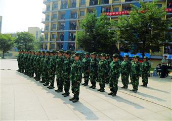 中國礦業大學2012級新生軍訓拉開帷幕