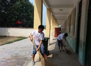 中國礦業大學安全學院“情係徐州”實踐團在豐縣王溝鎮育才希望小學展開義務活動