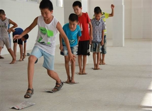 趣味運動會，歡聲笑語滿校園——中國礦業大學羽翼網絡支教團河南小包莊趣味運動會