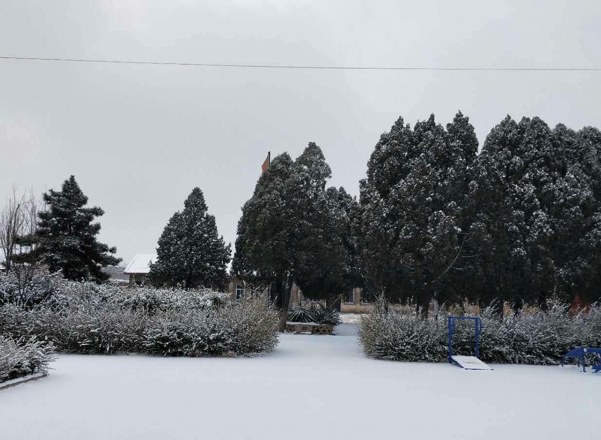 雪中鄉村