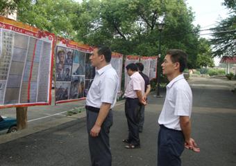 “亮江煤魅力，秀青春風采”藝術作品在新餘礦業公司英崗嶺煤礦展出