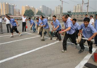 物資供銷分公司舉行消防技能比武大賽