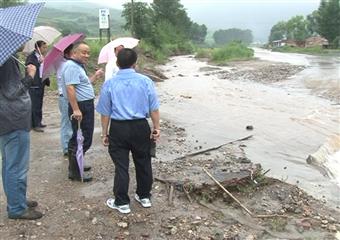 潞寧公司進行“雨季三防”現場巡查