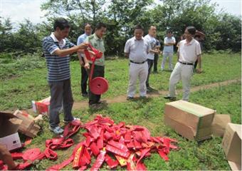 百裏杜鵑普底鄉煙花爆竹和危險化學品行業“打非治違”戰果輝煌