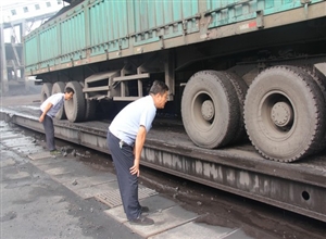 唐口保衛科：突查運煤車輛