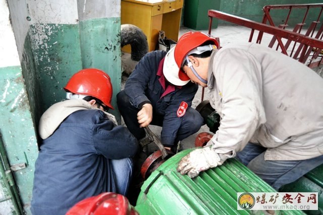 川煤達竹石板廠全麵“體檢”電機 確保設備“健康”