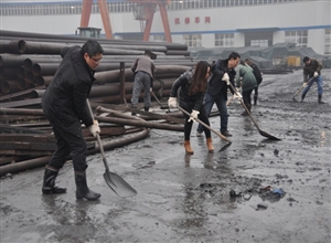 川煤廣旺船景公司  美化環境迎新年