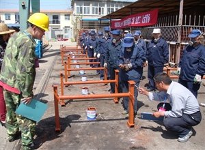 鮑店礦女職工“紅五月”崗位技術比武競芬芳