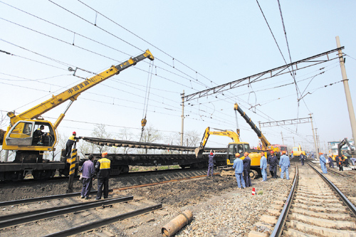 運輸部對油廠站線路進行升級改造