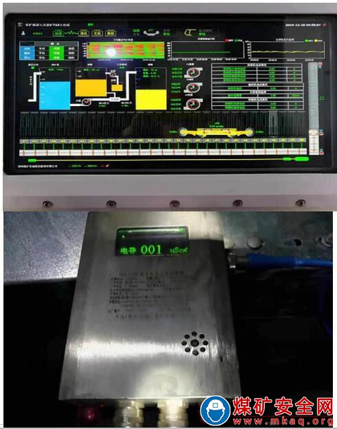 采煤工作麵水質與水量在線監測係統