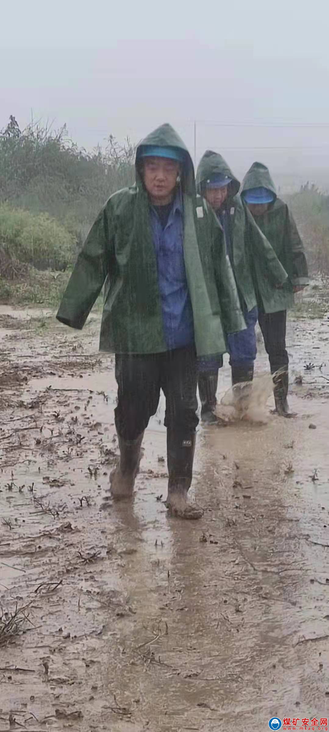 陝煤蒲白配售電公司：雨天巡查除隱患保安全