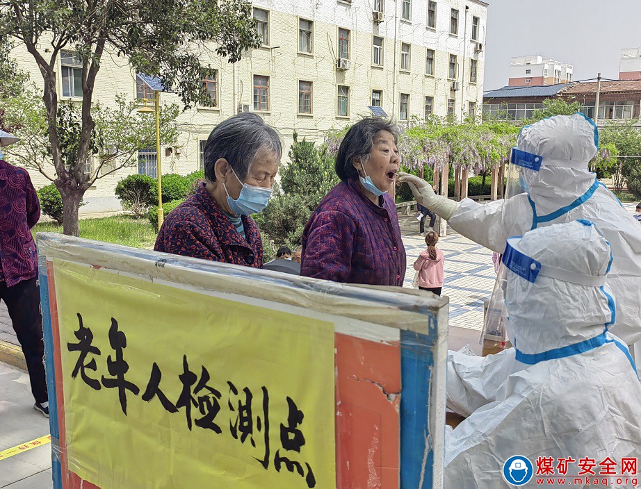 蒲白中心社區：老區首次啟動小區全員核酸檢測