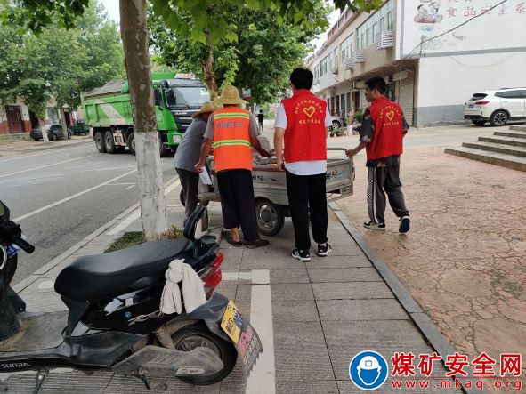 中國礦業大學“返鄉誌願”實踐團：精神文明創建活動