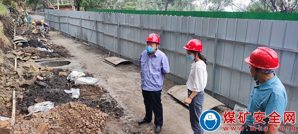 川煤物產攀煤工程建設分公司開展中秋節期間在建施工安全生產大檢查