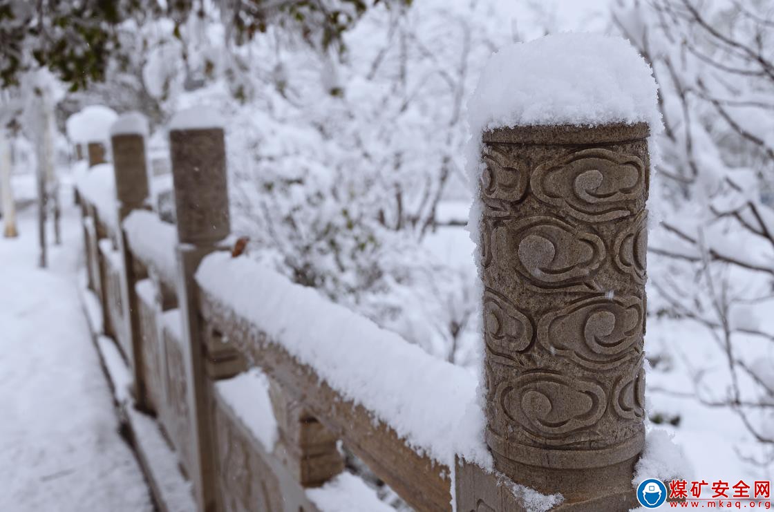 河南能源義煤公司石壕煤礦：這裏的雪景美不勝收