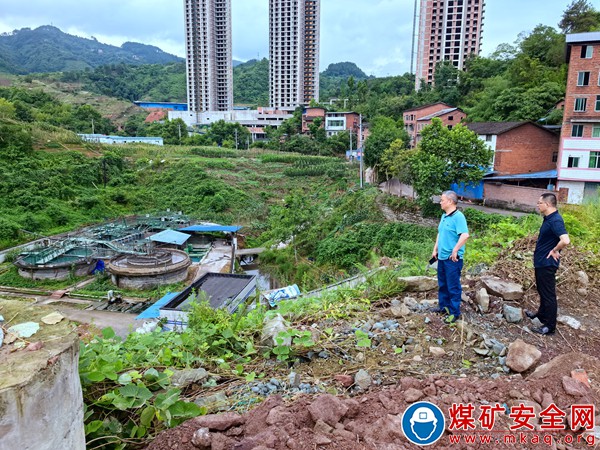 川煤物產達州管理中心開展環保工作督查